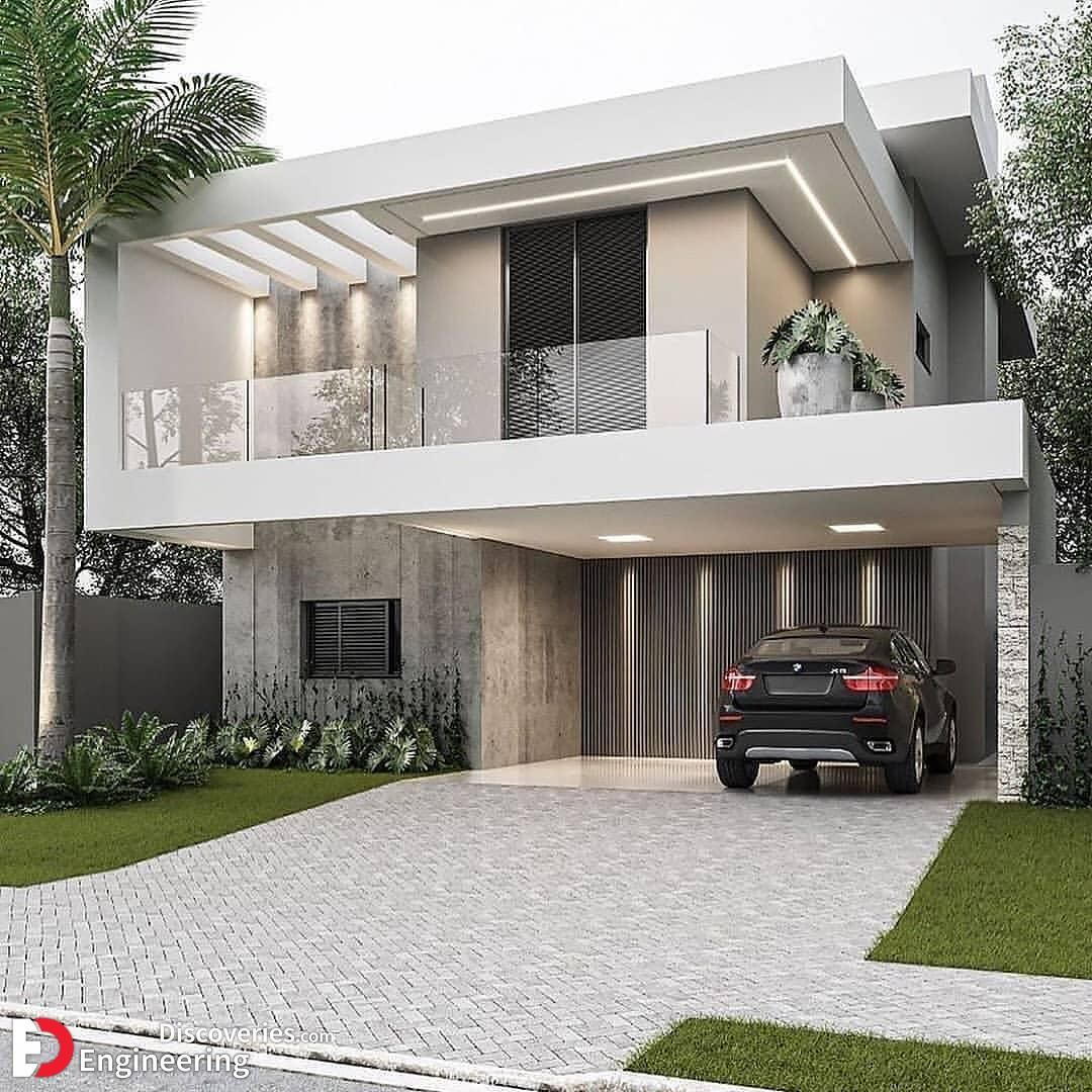 طراحی نما مدرن ویلا لوکس